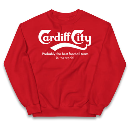 Cardiff City FC Football Kids Jumper