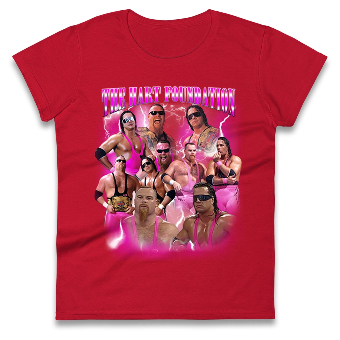 The Hart Foundation Bootleg Womens t shirt