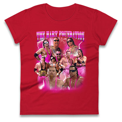 The Hart Foundation Bootleg Womens t shirt