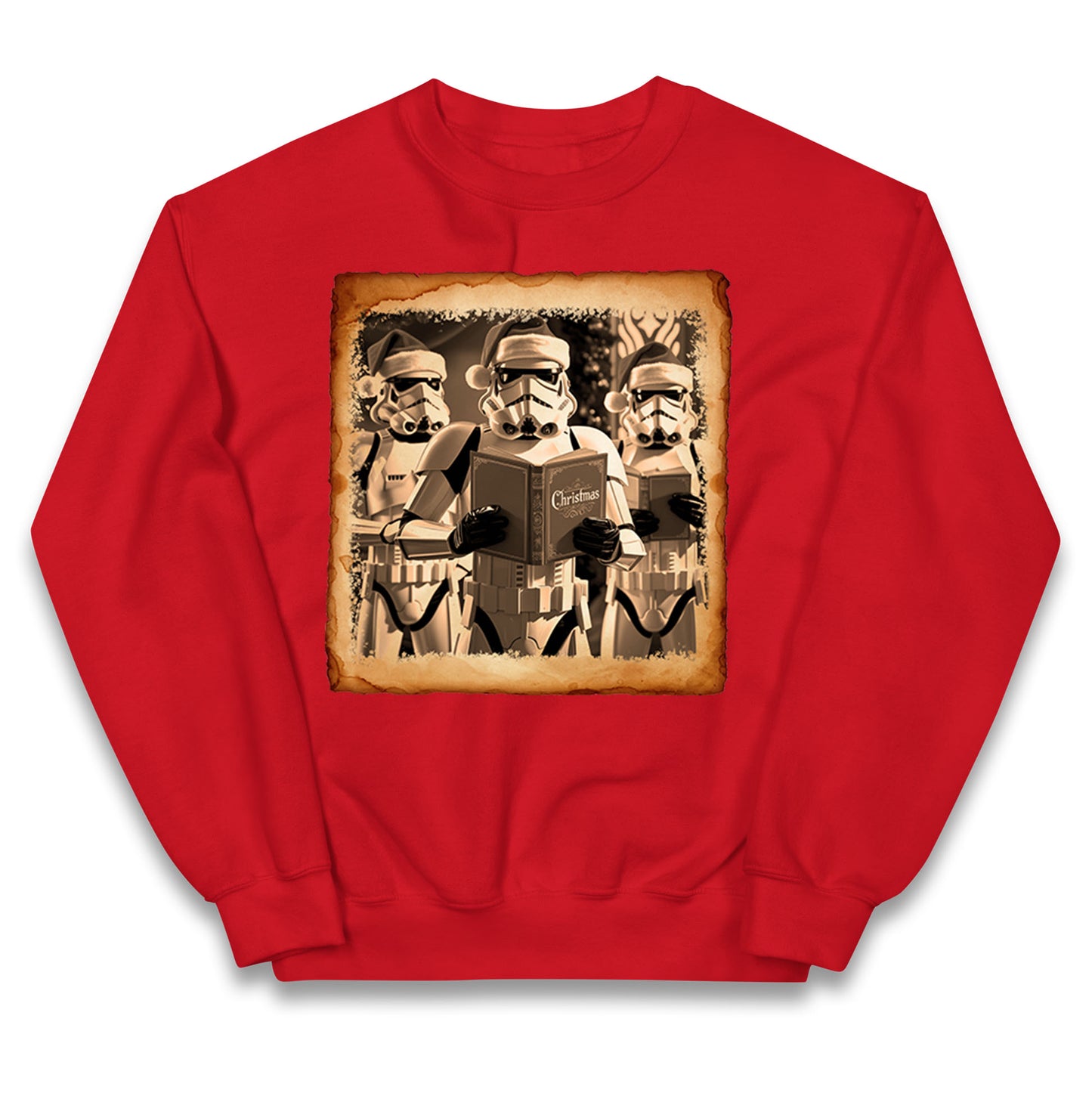 Stormtrooper Christmas Kids Jumper