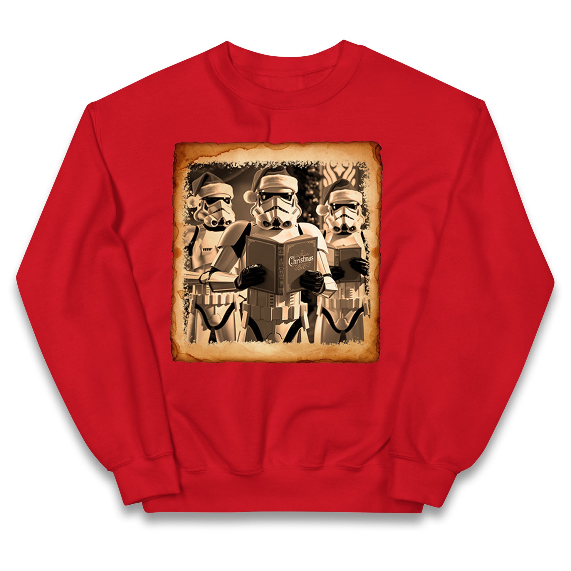 Stormtrooper Christmas Kids Jumper