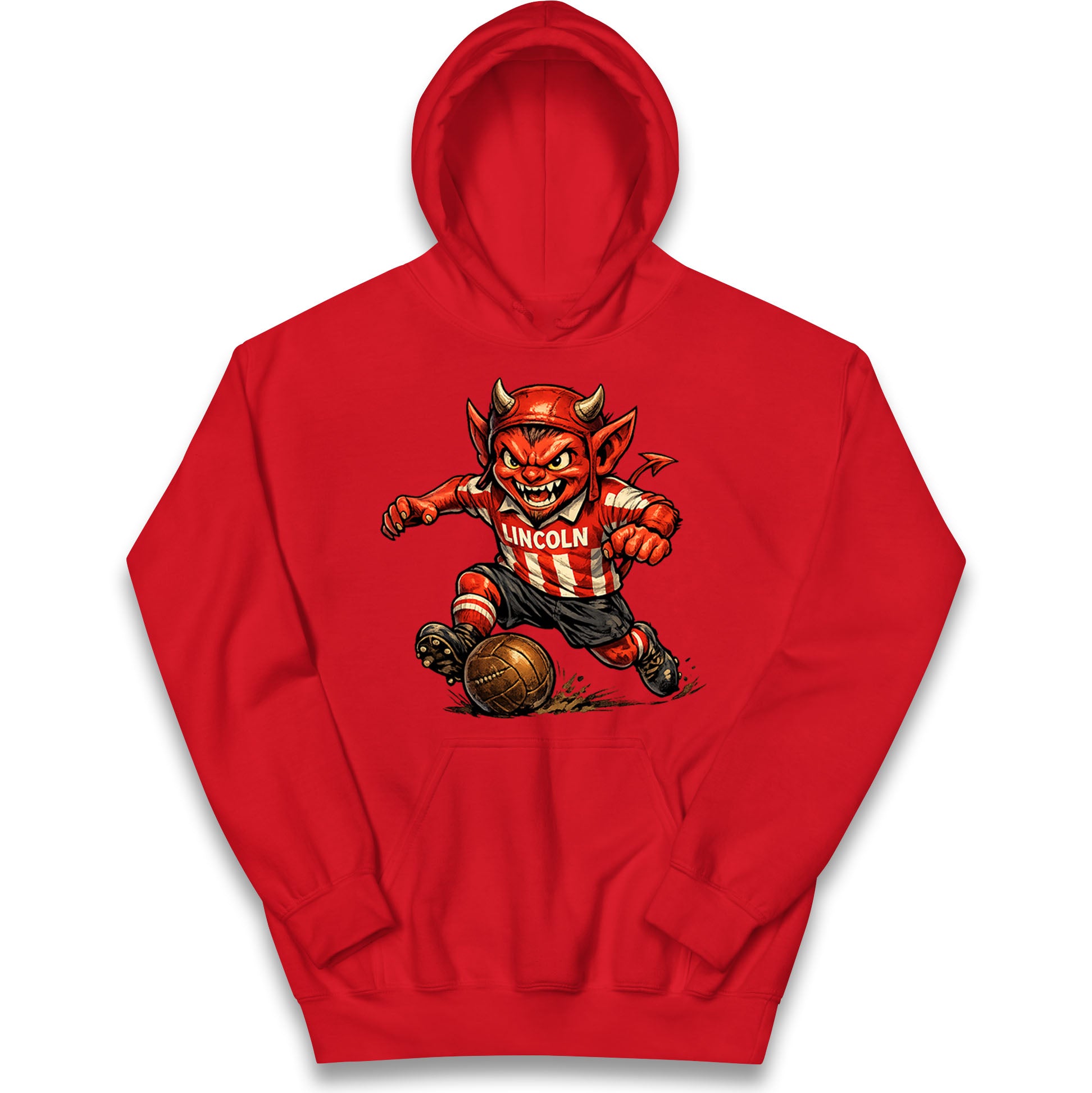 Vintage Lincoln City Kids Hoodie