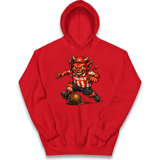 Vintage Lincoln City Kids Hoodie
