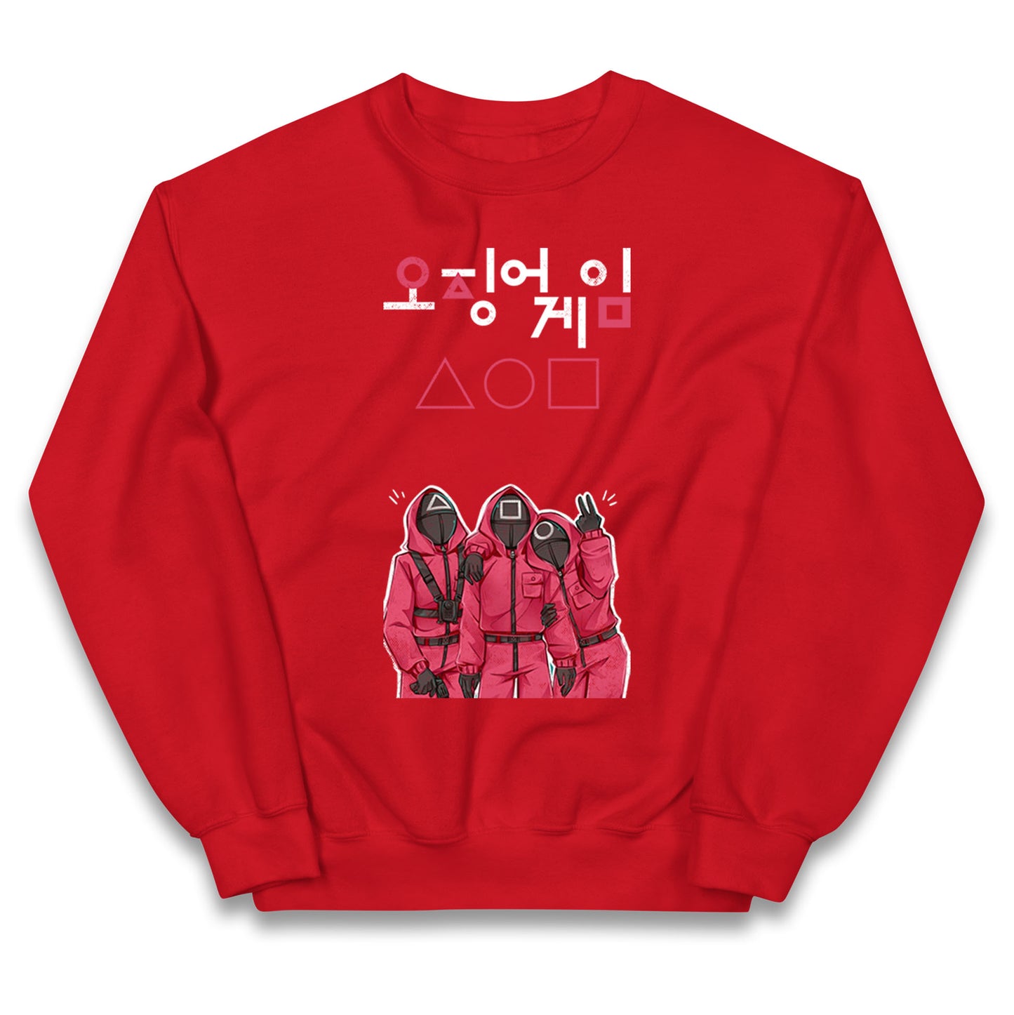 Squid Game Three Guards kids Jumper
