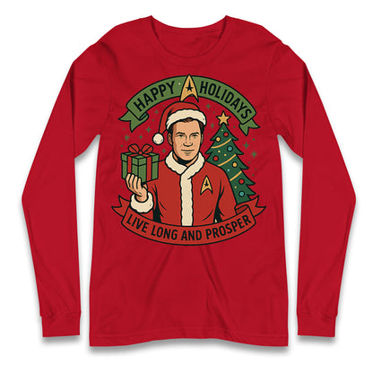 Star Trek Christmas Longsleeve T Shirt