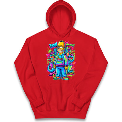 Homer Simpson Kids Hoodie 