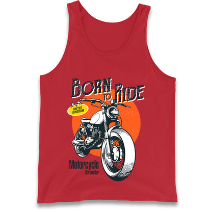 Born To Ride UK Tank Top