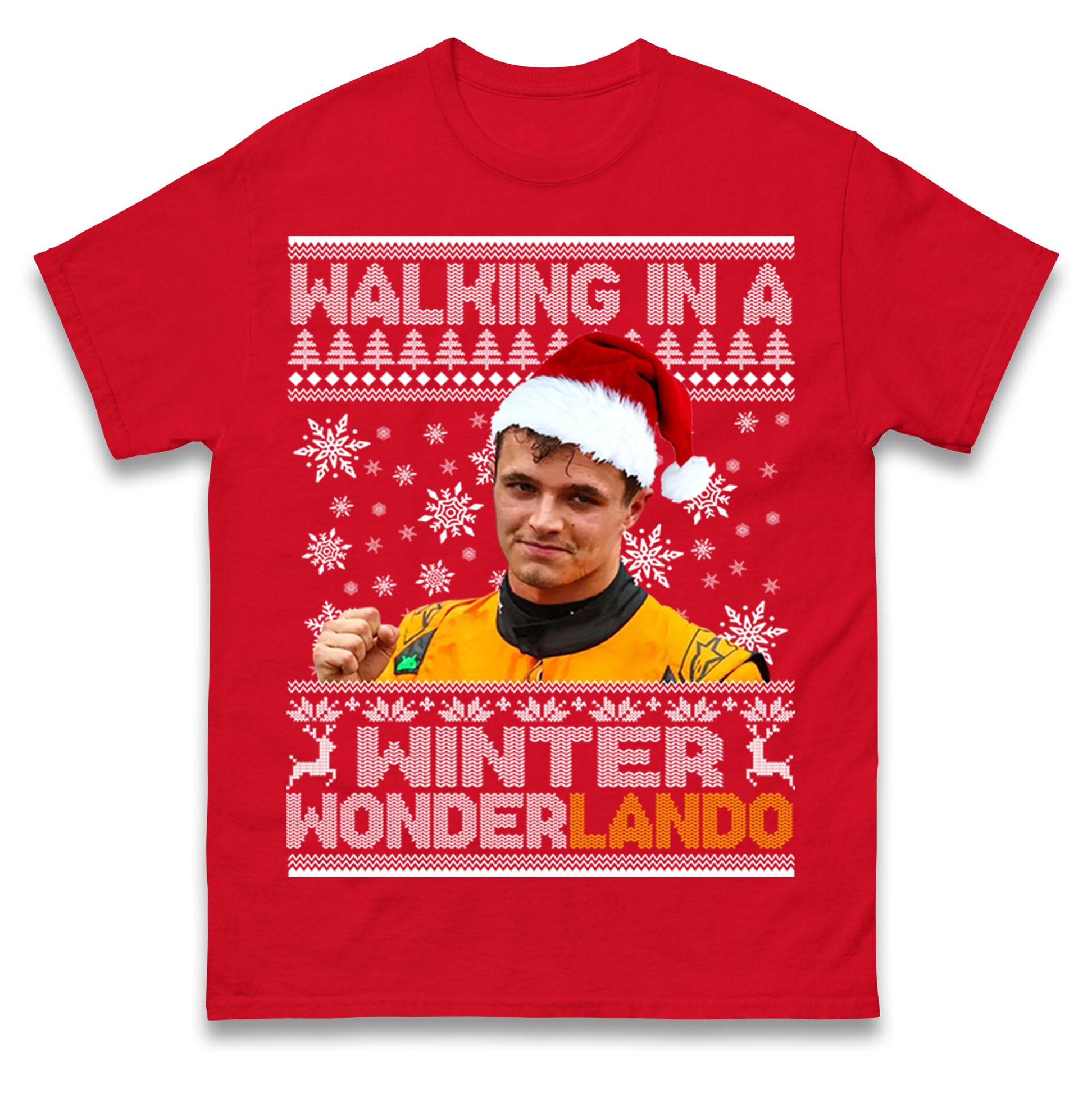 Lando Norris Christmas T Shirt