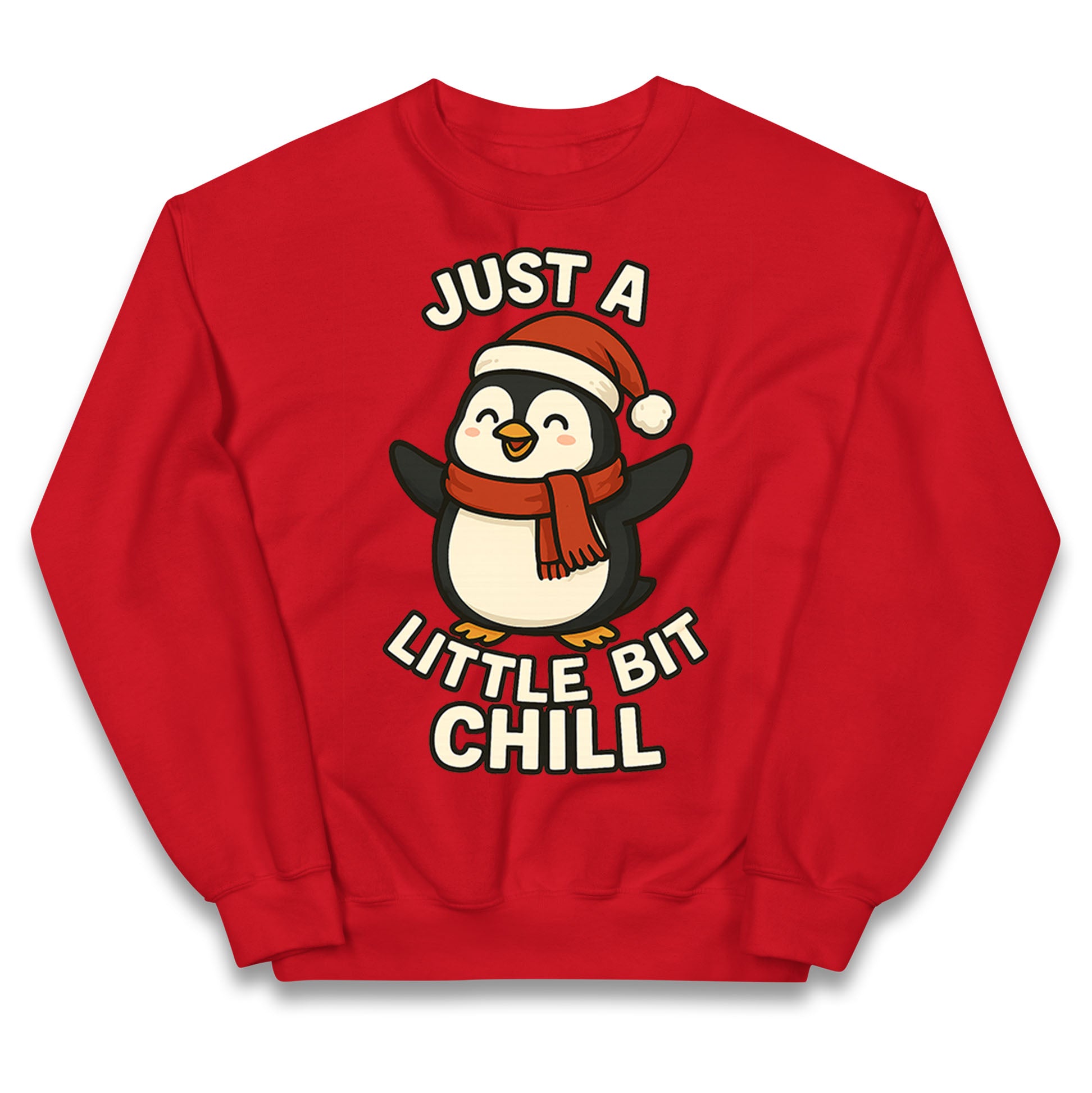 Penguin Christmas Kids Jumper