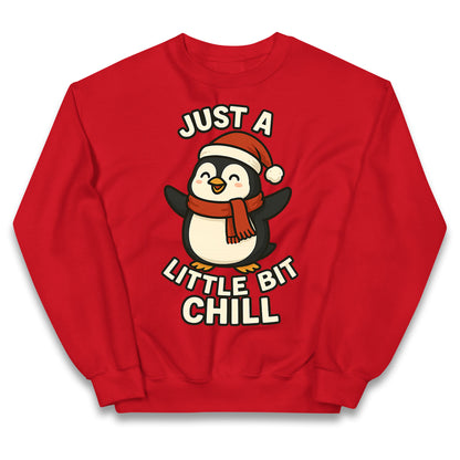 Penguin Christmas Kids Jumper