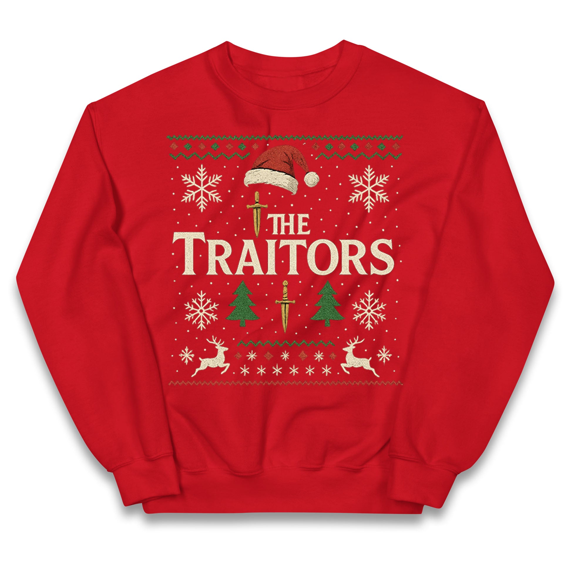 The Traitors Christmas Kids Jumper 