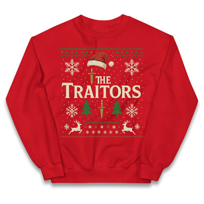 The Traitors Christmas Kids Jumper 
