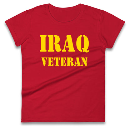 Iraq Veteran Ladies T Shirt