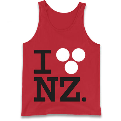 I Love NZ Orlando Bloom Huffer Tank Top
