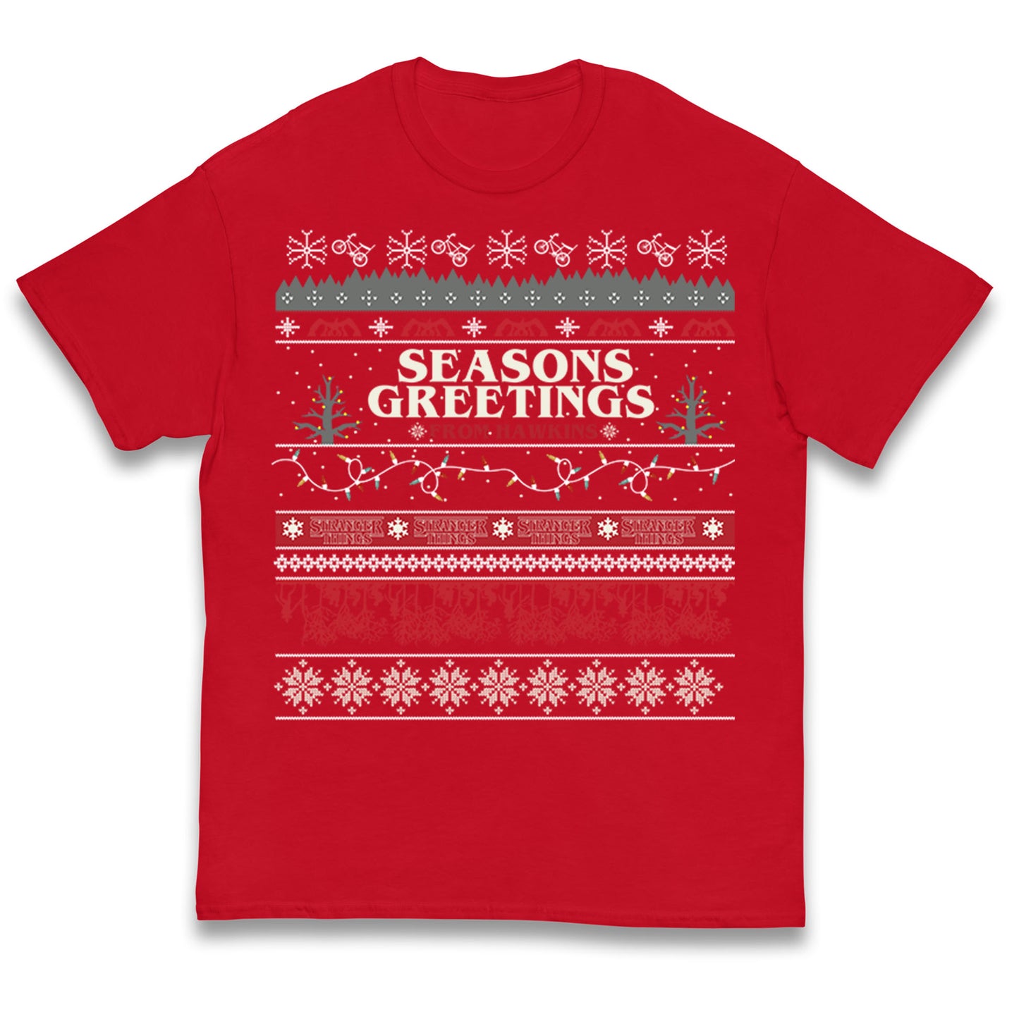Stranger Things Trailer Kids T Shirt