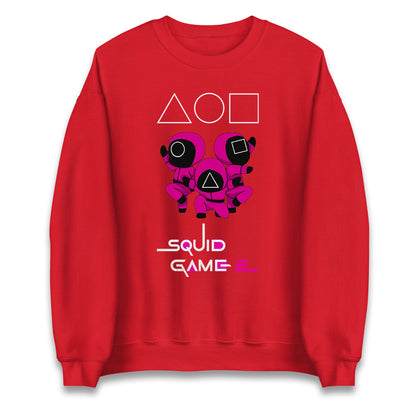 Squid Game Three Mini Guards Sweatshirt