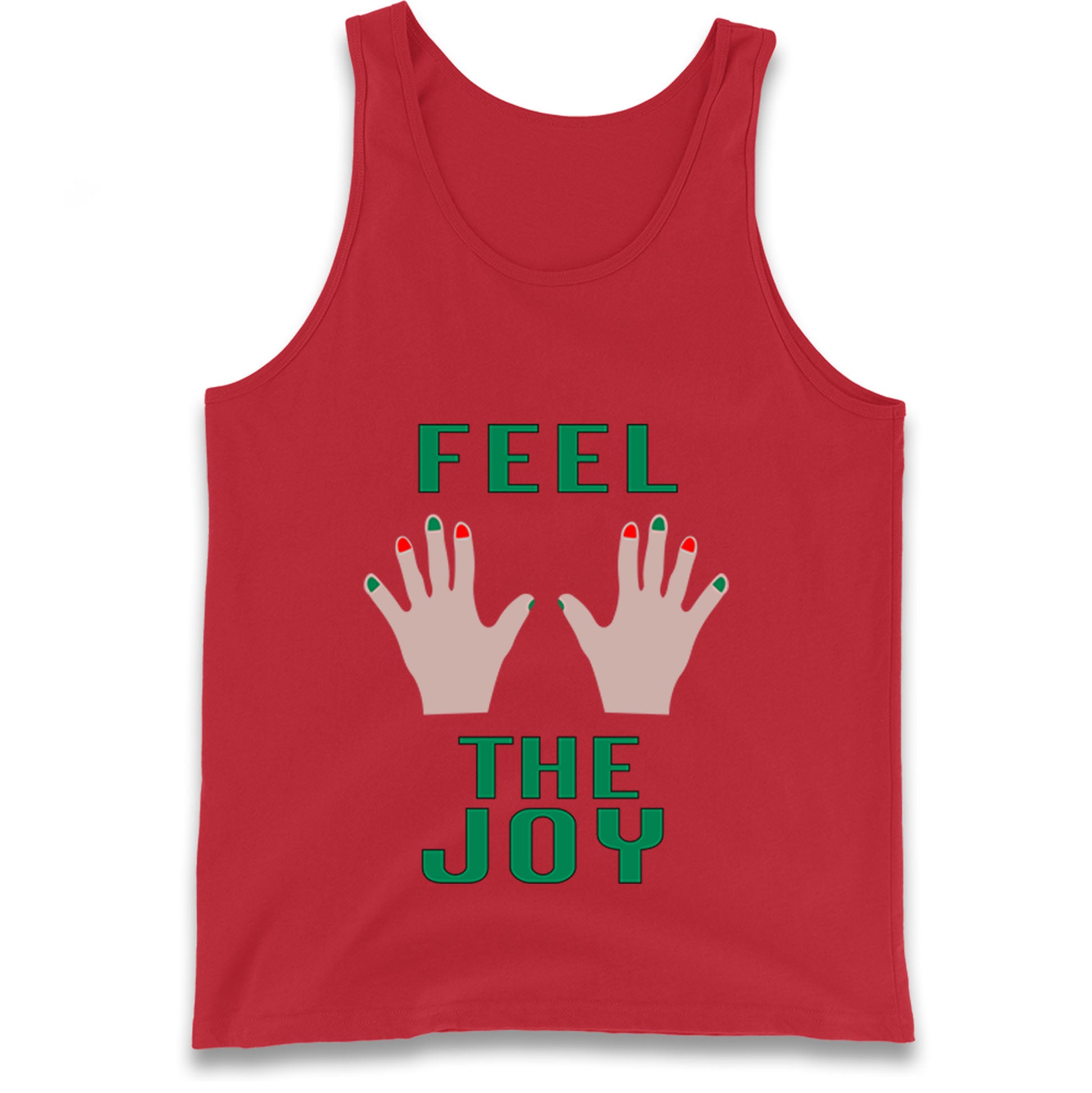 Rude christmas Tank Top 
