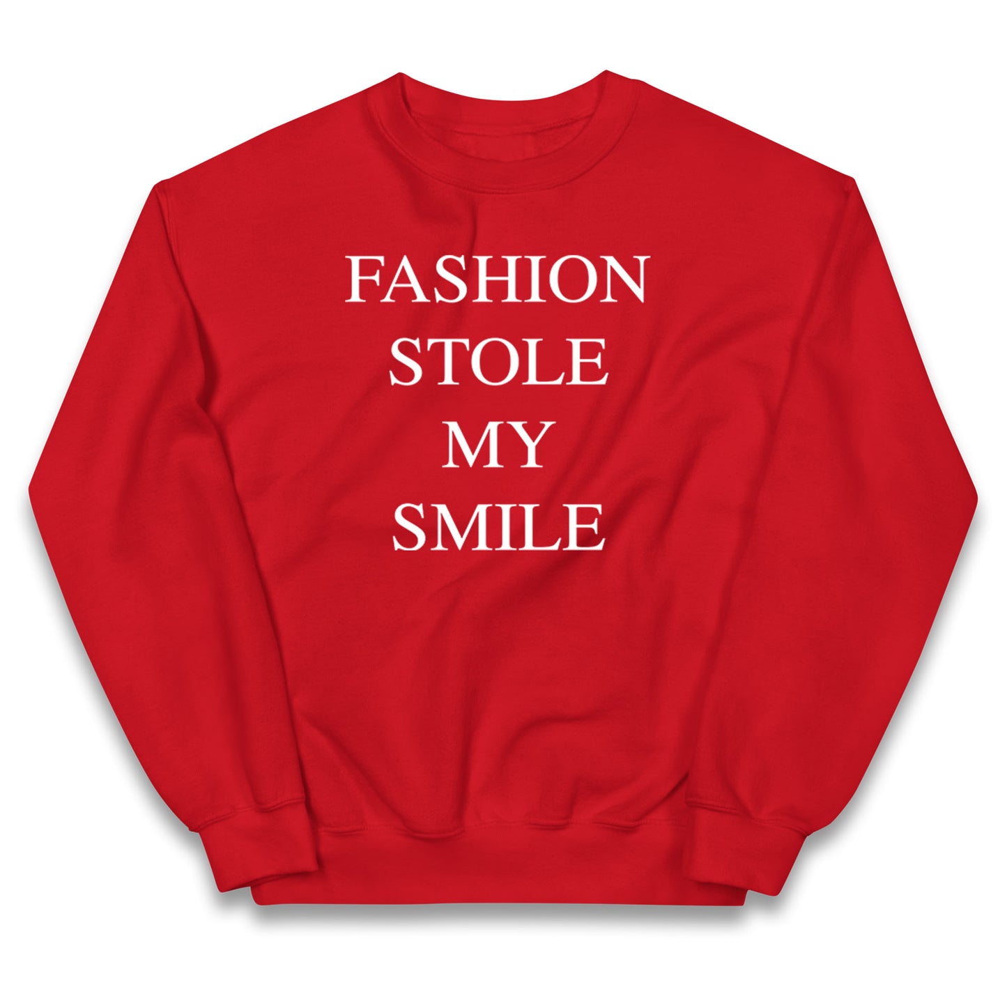 Fashion Stole My Smile Kids Jumper