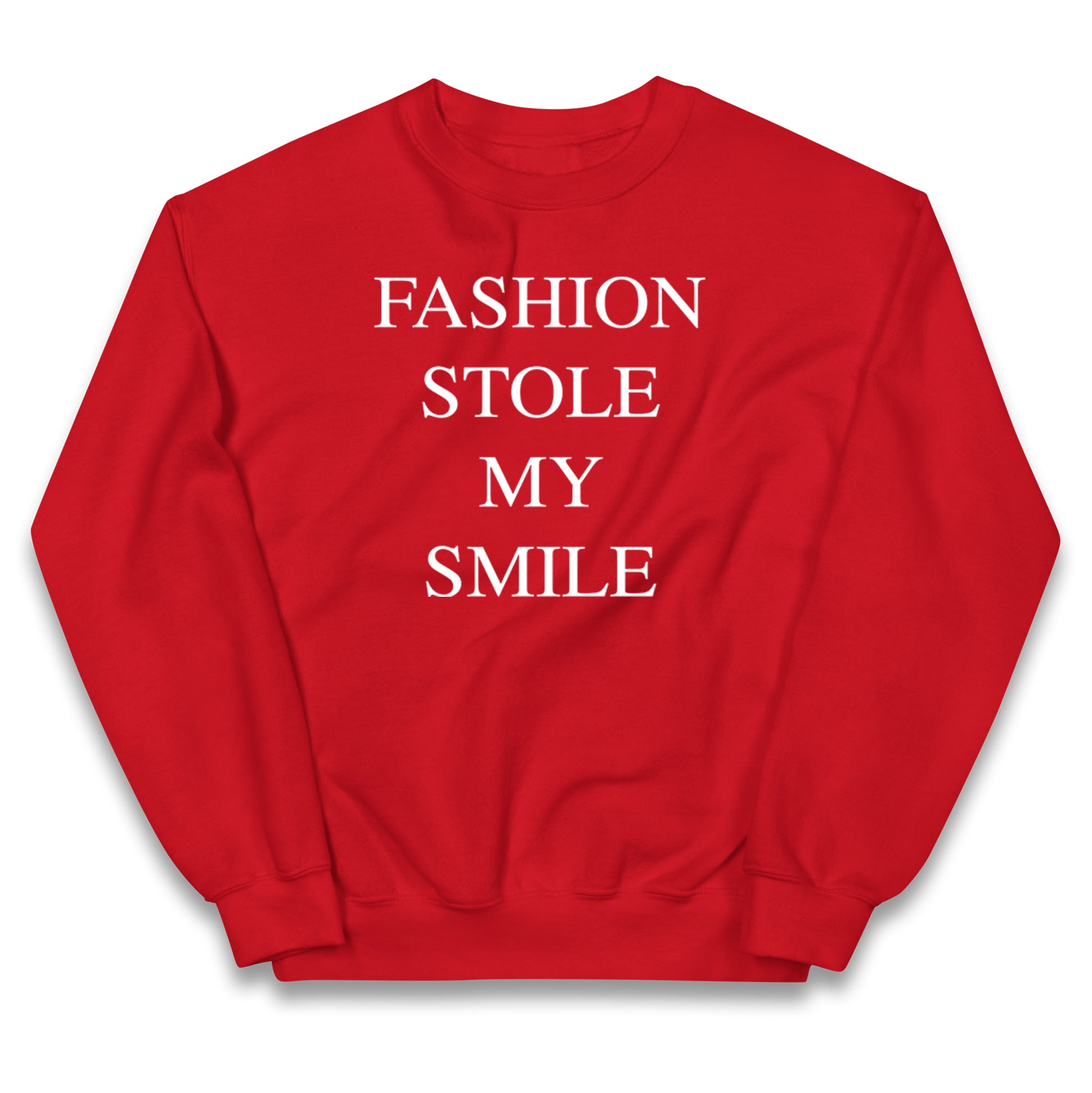 Fashion Stole My Smile Kids Jumper