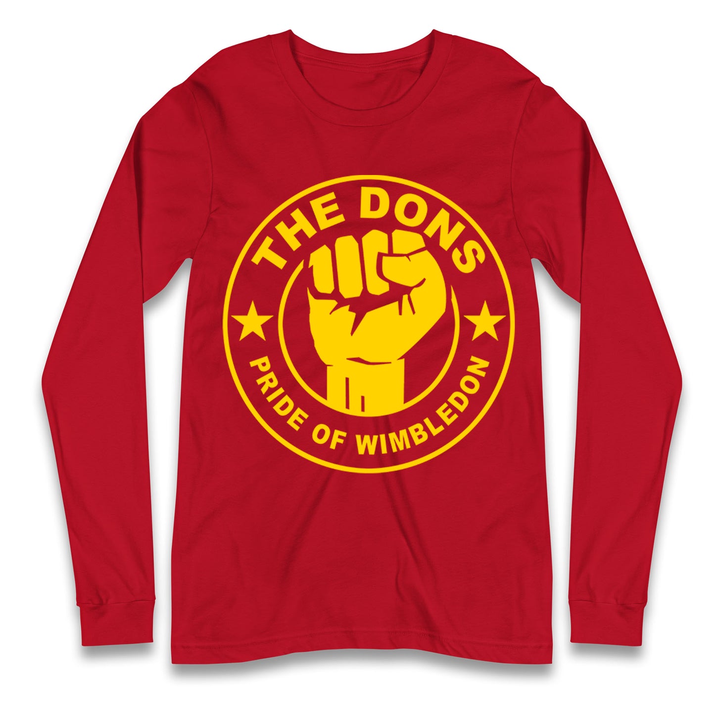 AFC Wimbledon Football Longsleeve T Shirt