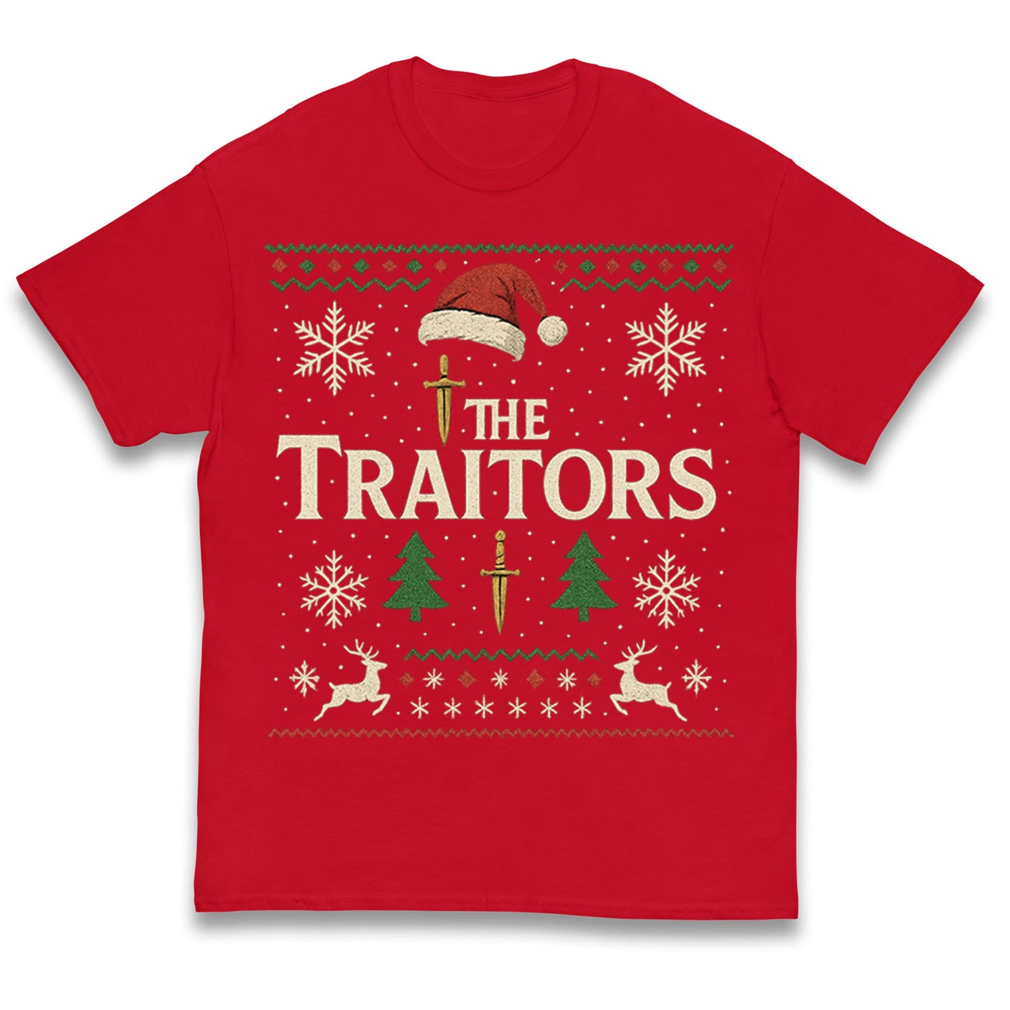 The Traitors Christmas Kids T Shirt