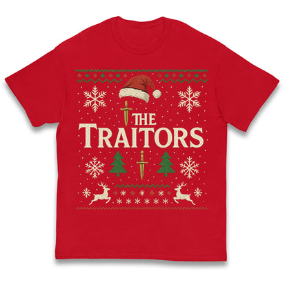 The Traitors Christmas Kids T Shirt