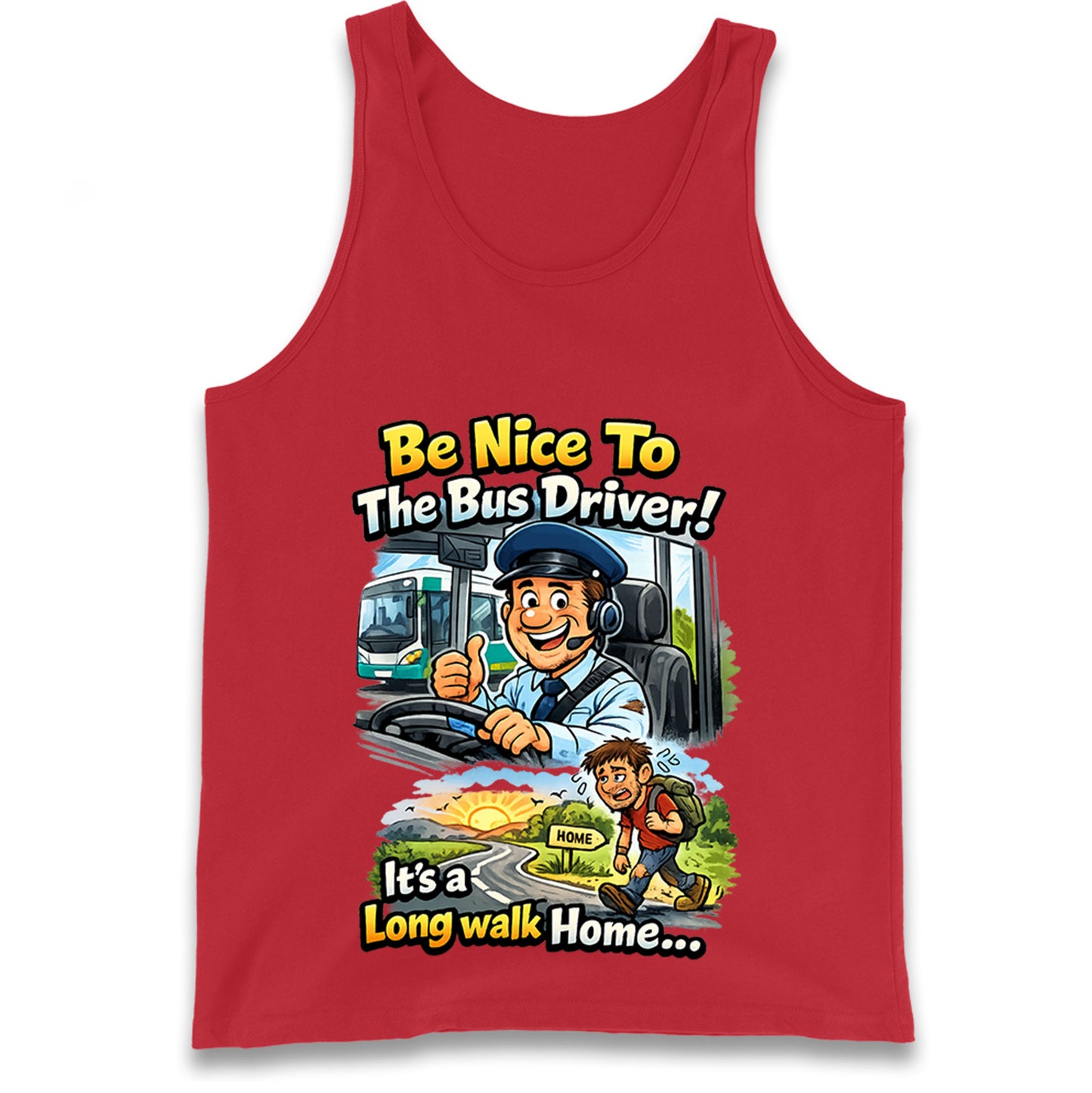 Bus Driver Tank Top