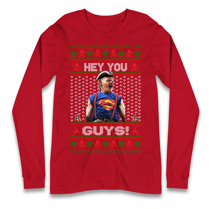 Goonies Sloth Christmas Longsleeve T Shirt