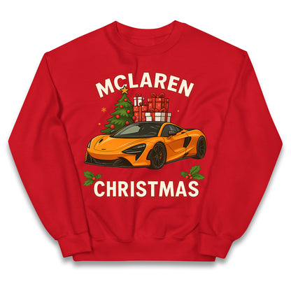 McLaren Christmas Kids Jumper