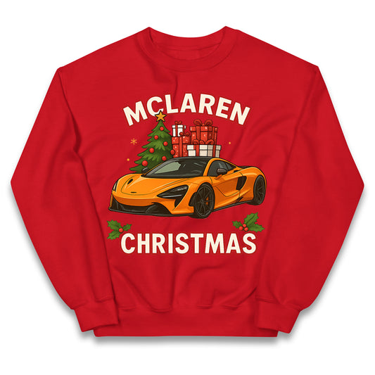 McLaren Christmas Kids Jumper