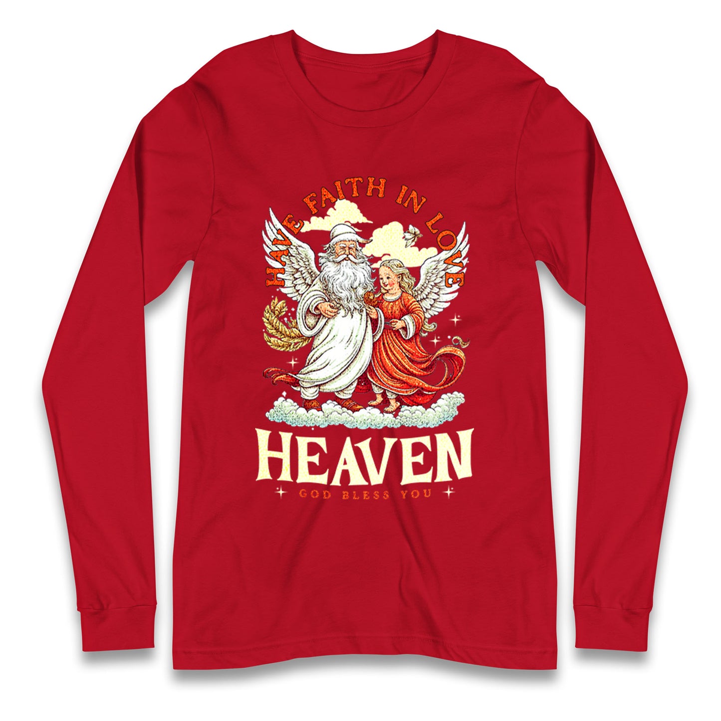 God Bless You Longsleeve T Shirt