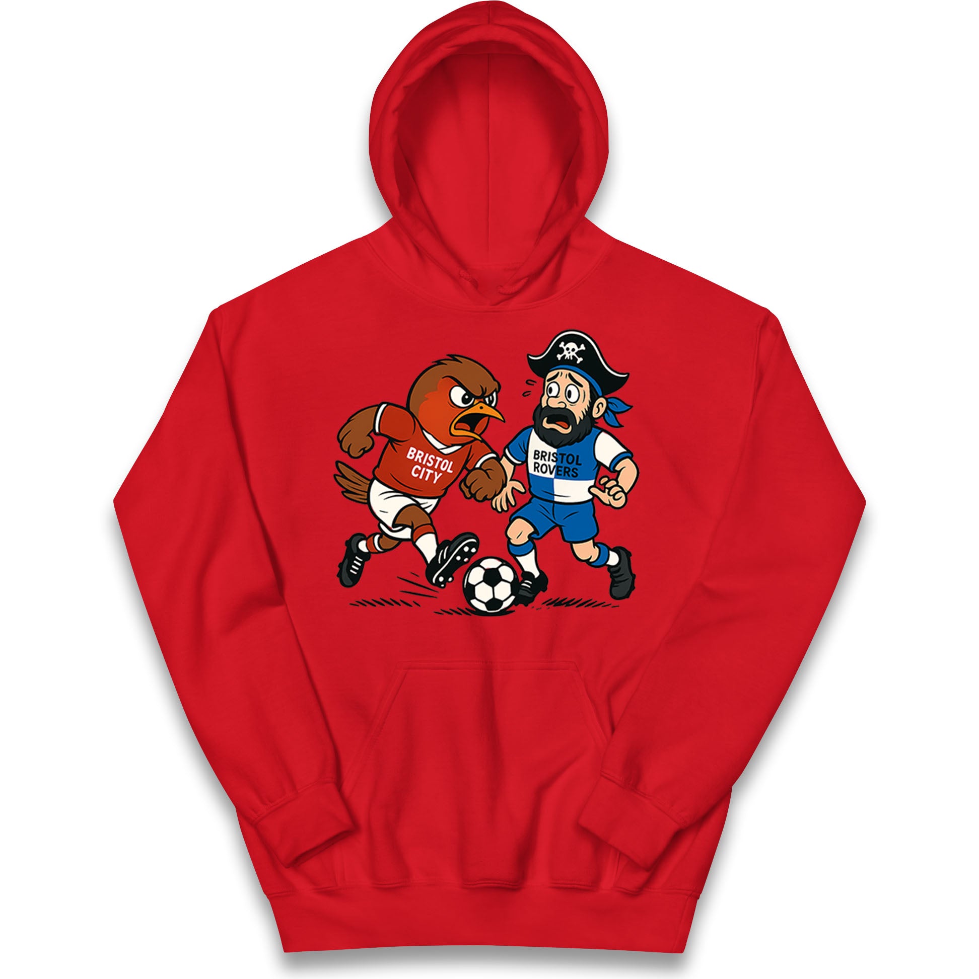 Vintage Bristol City Kids Hoodie