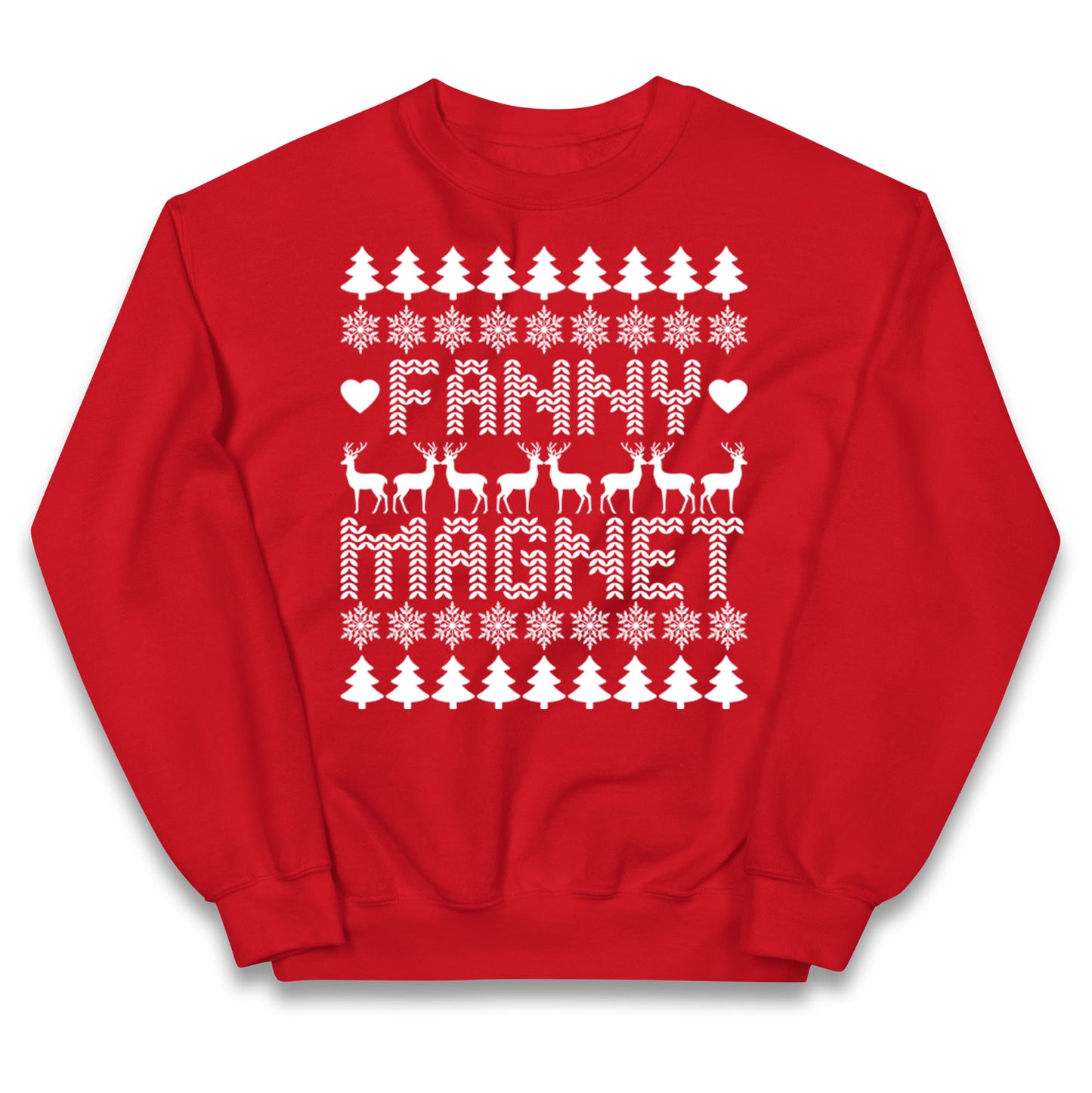 Fanny Magnet Christmas Kids Jumper