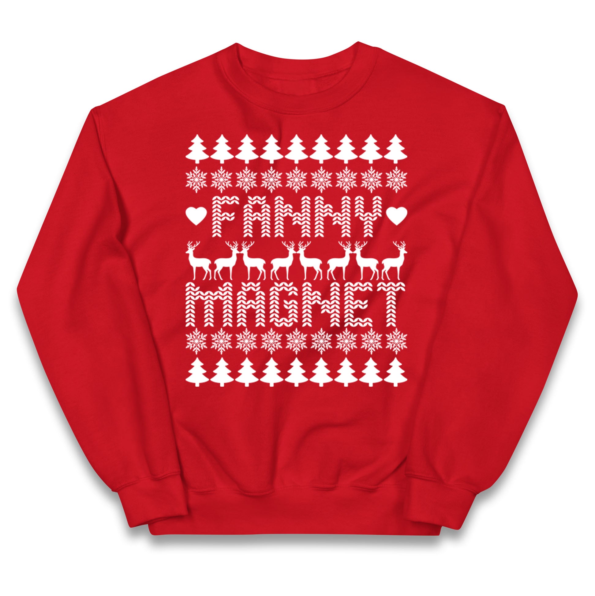 Fanny Magnet Christmas Kids Jumper