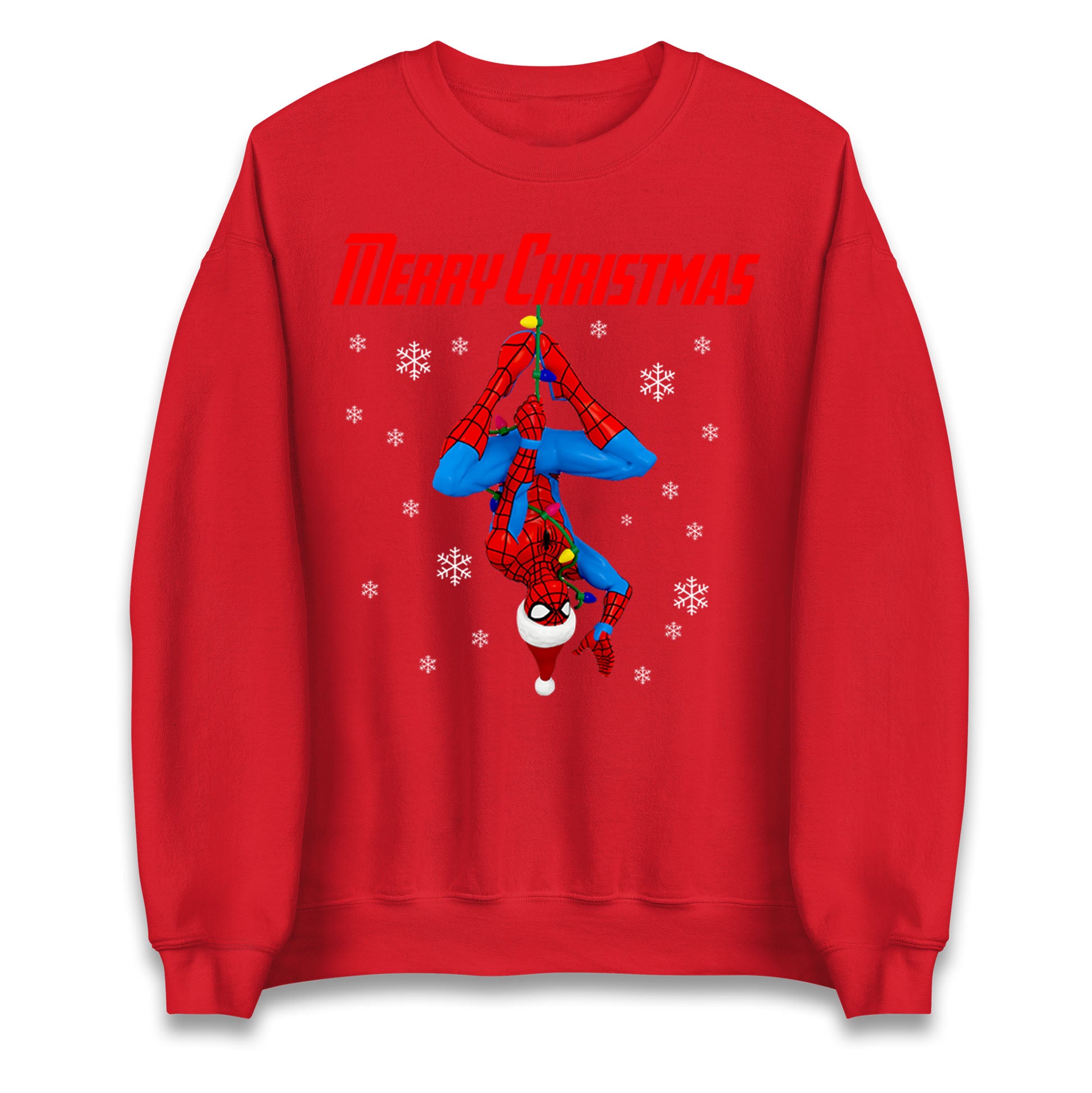 spider man christmas sweatshirt