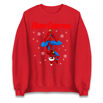 spider man christmas sweatshirt