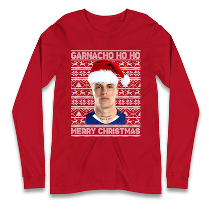 Garnacho Christmas Longsleeve T Shirt