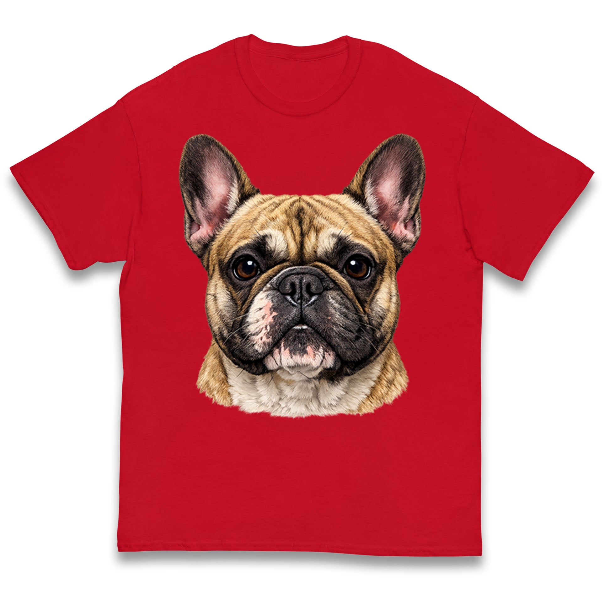 French Bulldog Face Kids T Shirt