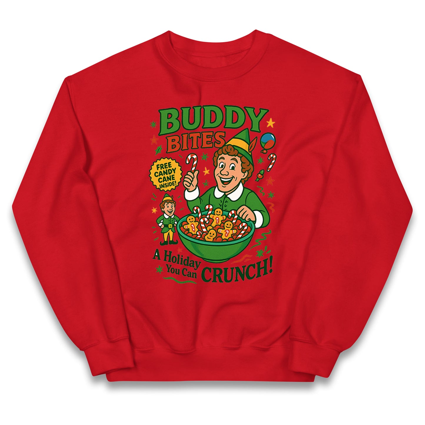 Elf Christmas Kids Jumper