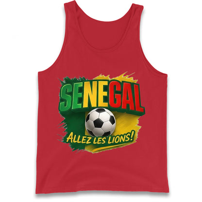 Senegal Retro World Cup Tank Top