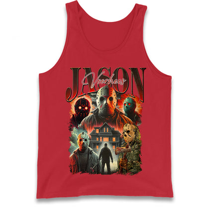 Jason voorhees scary Halloween Bootleg Tank Top