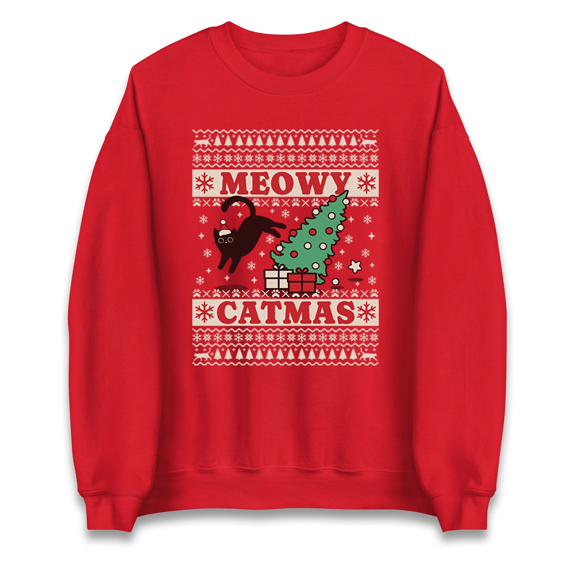Christmas Cat Jumper