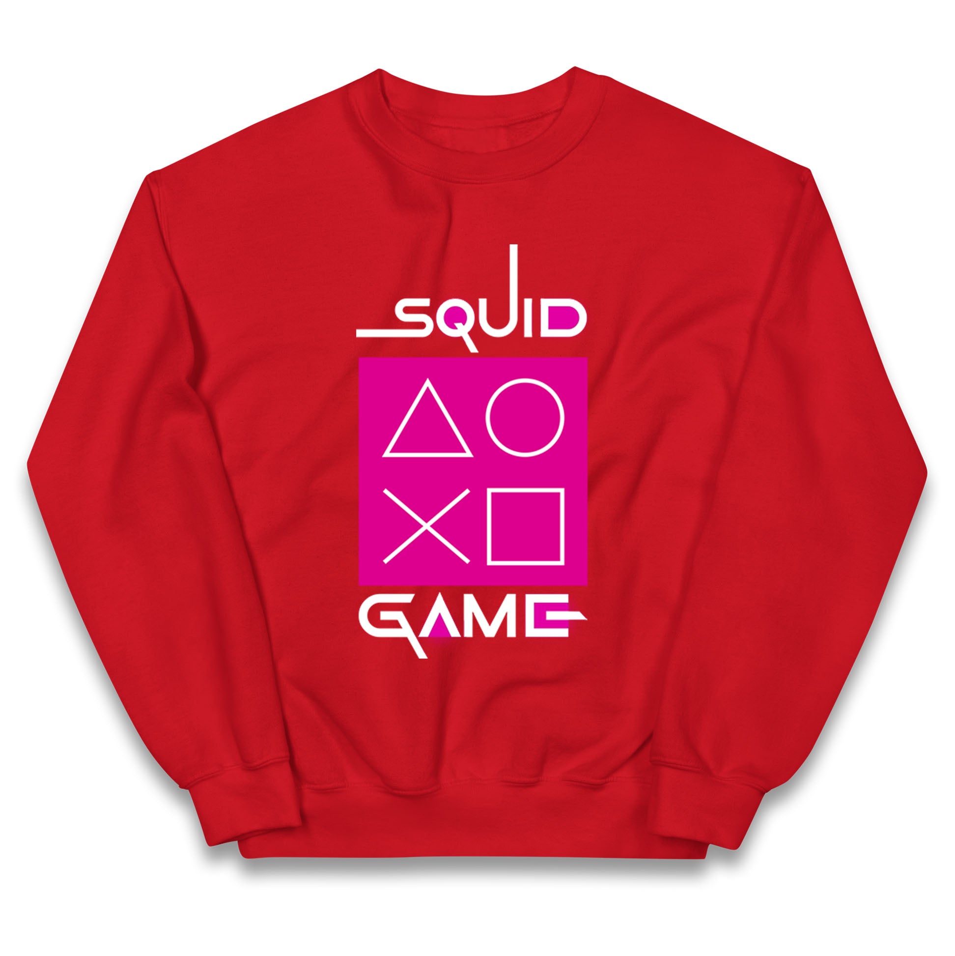 Squid Game Shapes kids Jumper
