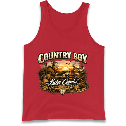 Luke Combs Country Music Tank Top