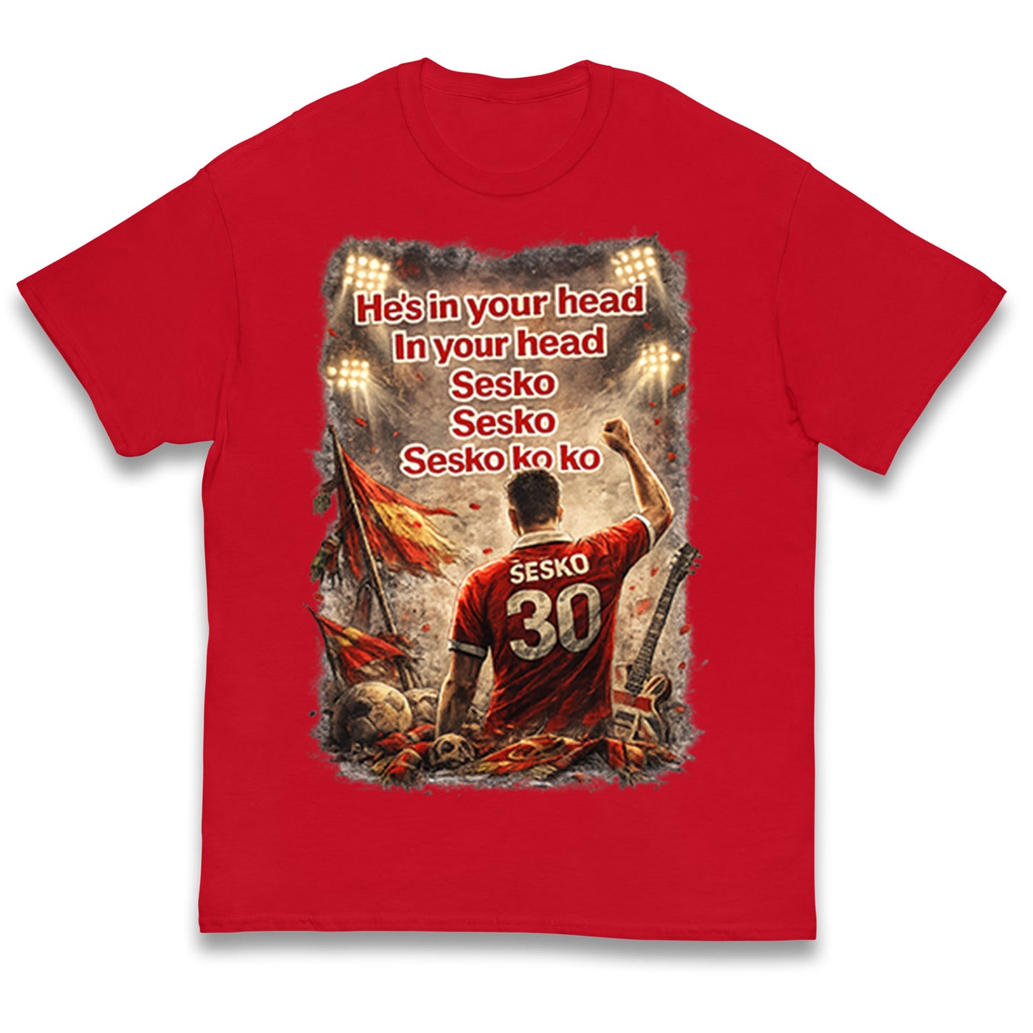 He's in Your Head in Your Head Sesko Sesko Sesko ko ko Kids T Shirt