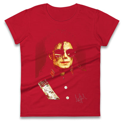Michael Jackson Albums Ladies T Shirt 