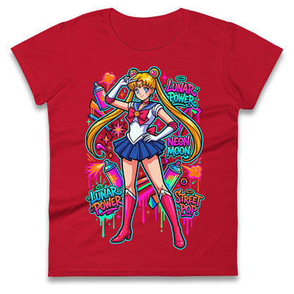  Lunar Power Ladies T Shirt