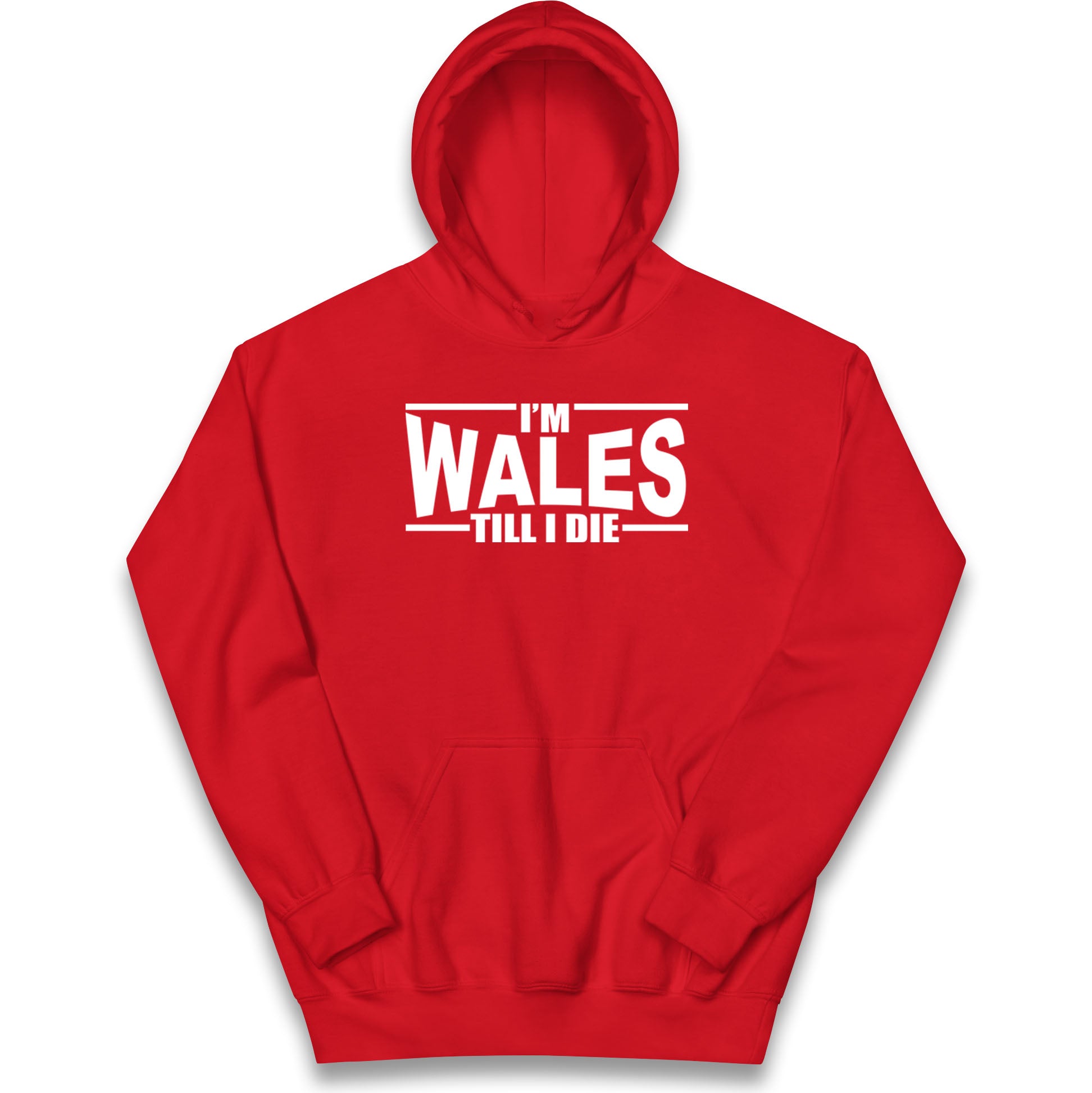 I'm Wales Till I Die Kids Hoodie