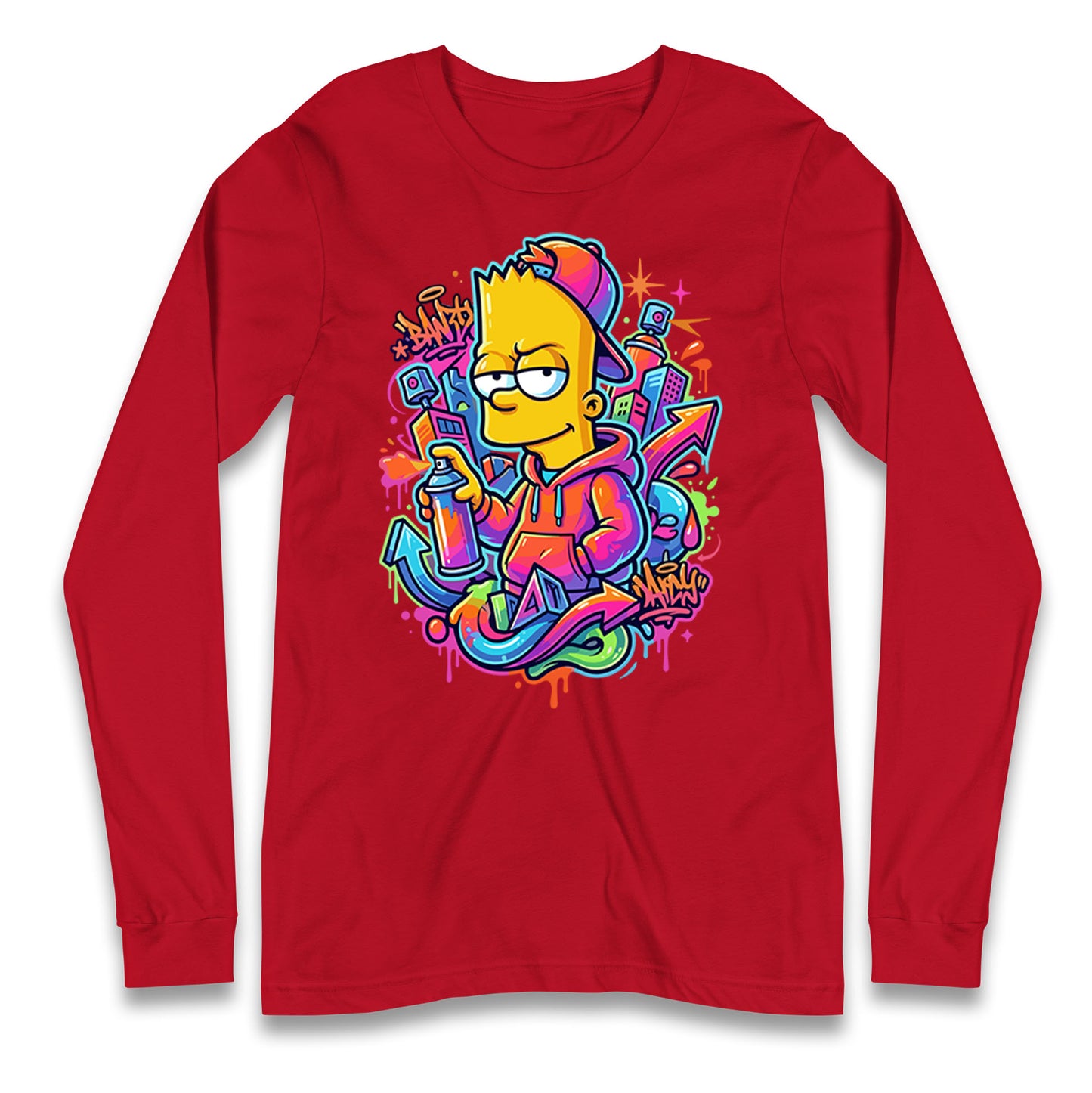 Bart Simpson Longsleeve T Shirt