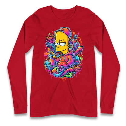 Bart Simpson Longsleeve T Shirt